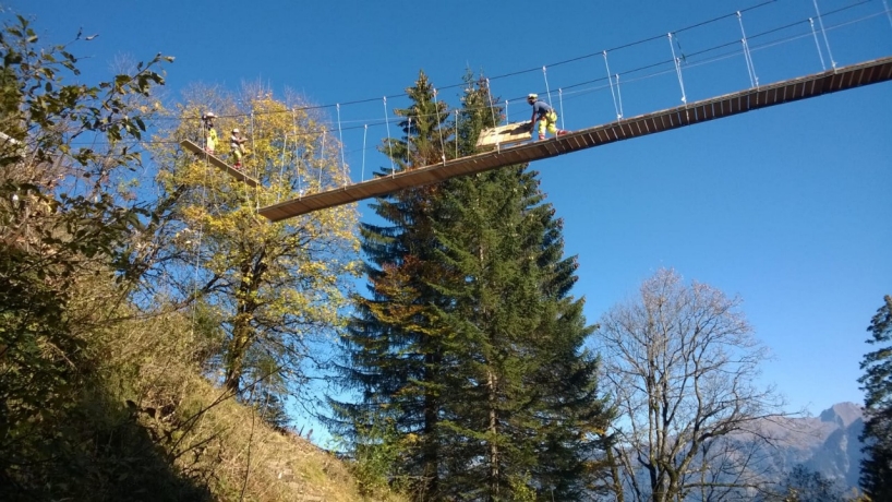 Hängebrücke Wartau